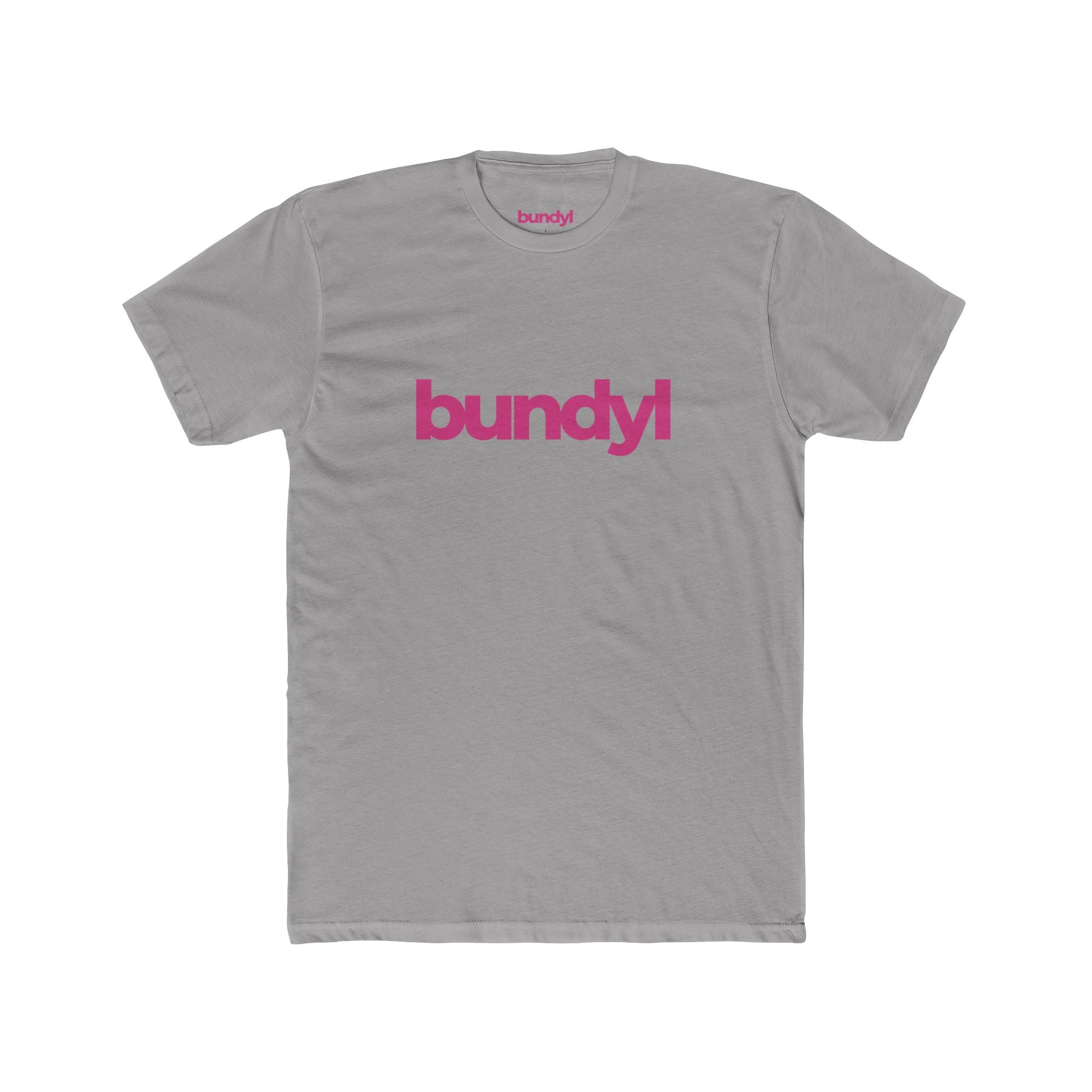 bundyl Logo Fitted Tee - Hot Summer Pink