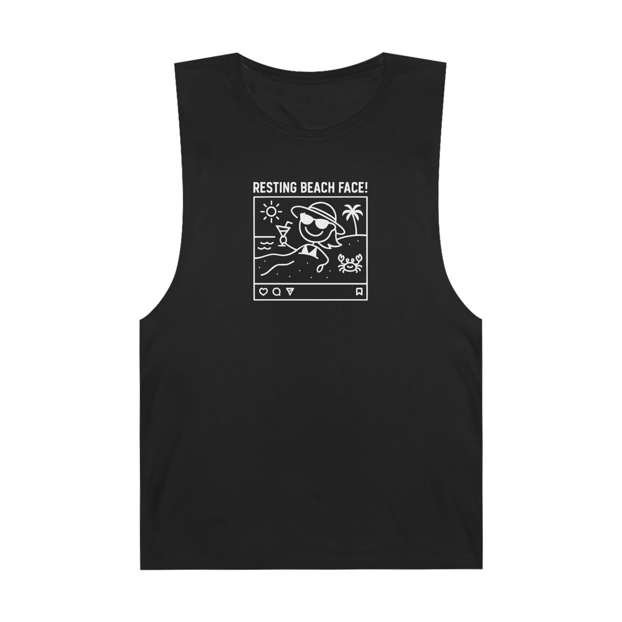 Resting Beach Face! Chill Tank - Neck Deep
