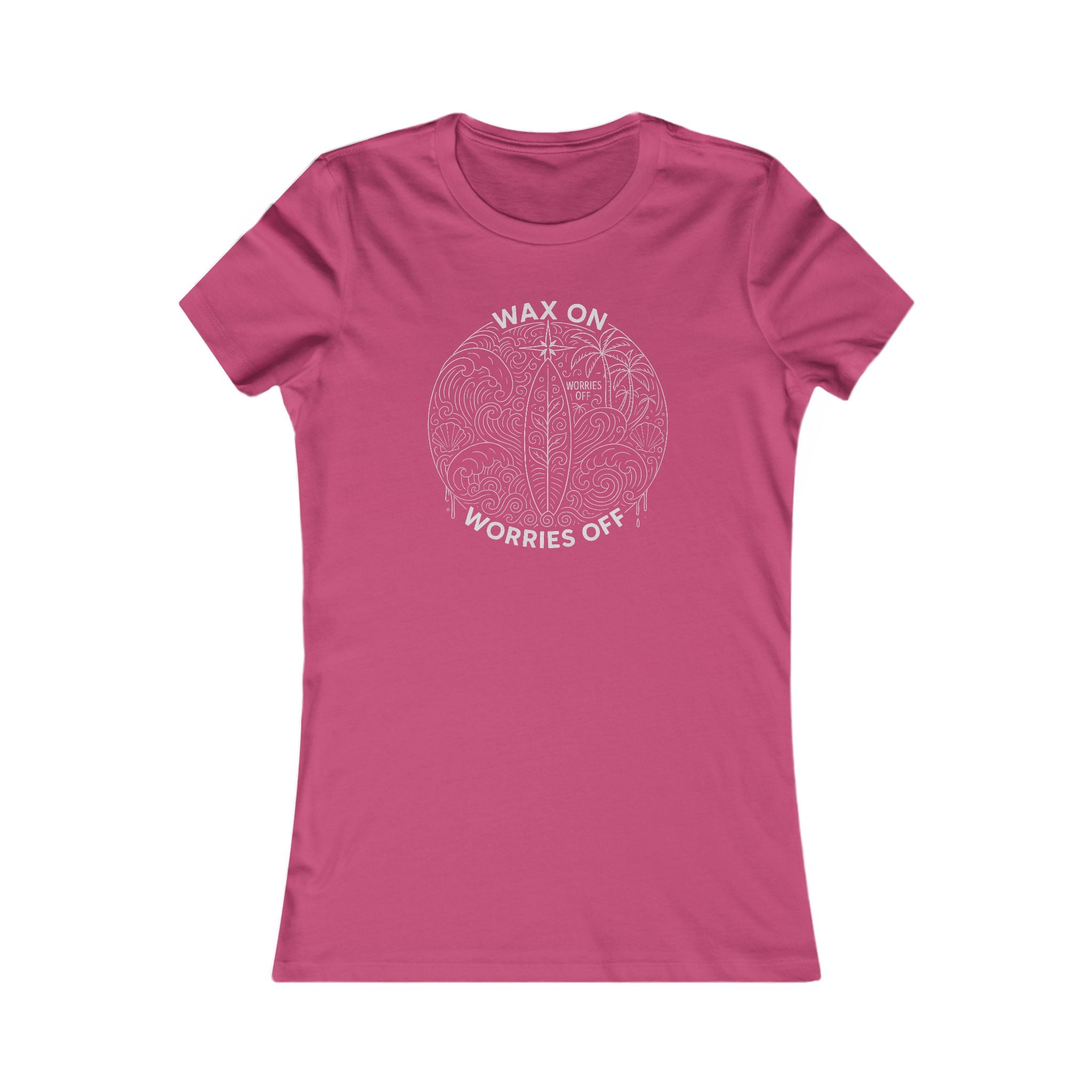 Vintage 'Wax On' Favorite Tee - Pencil White