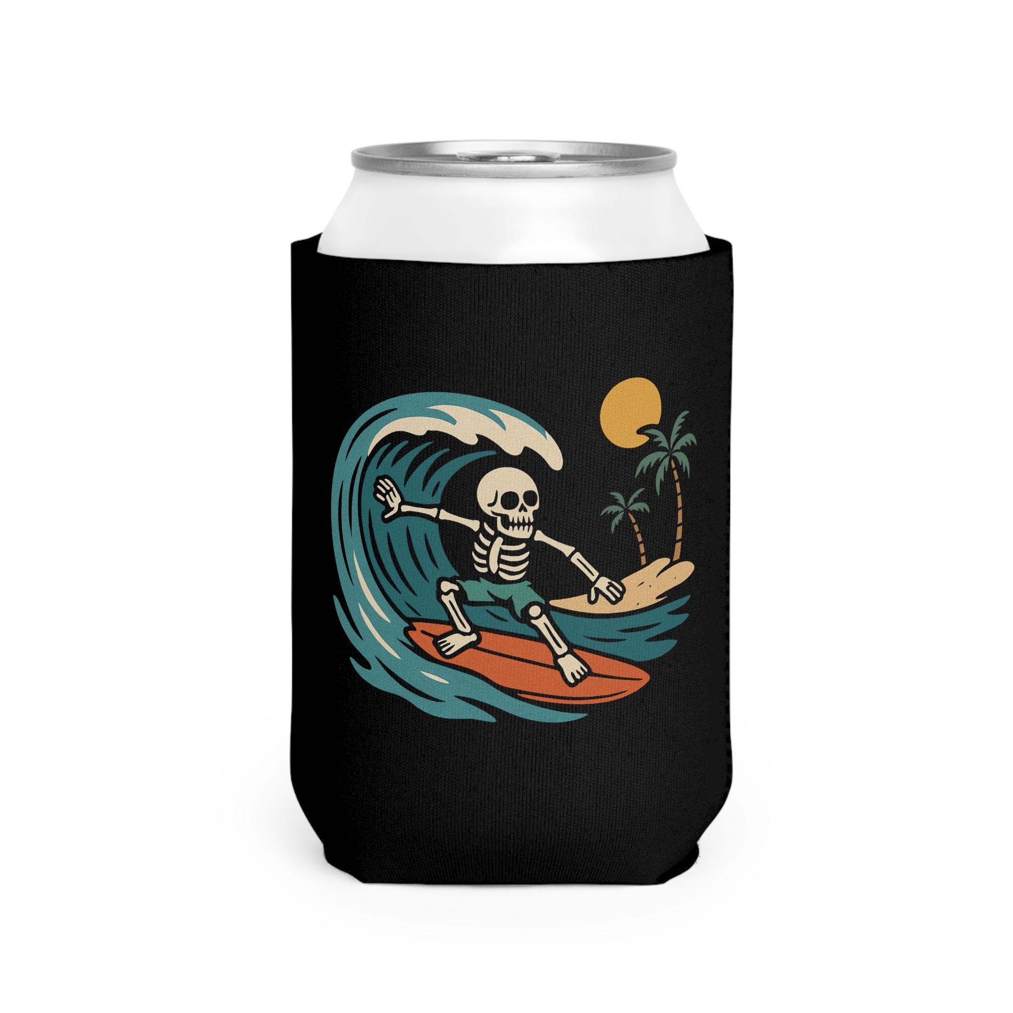 Skully 'Let's Boogie' Can Cooler Sleeve - Image Only
