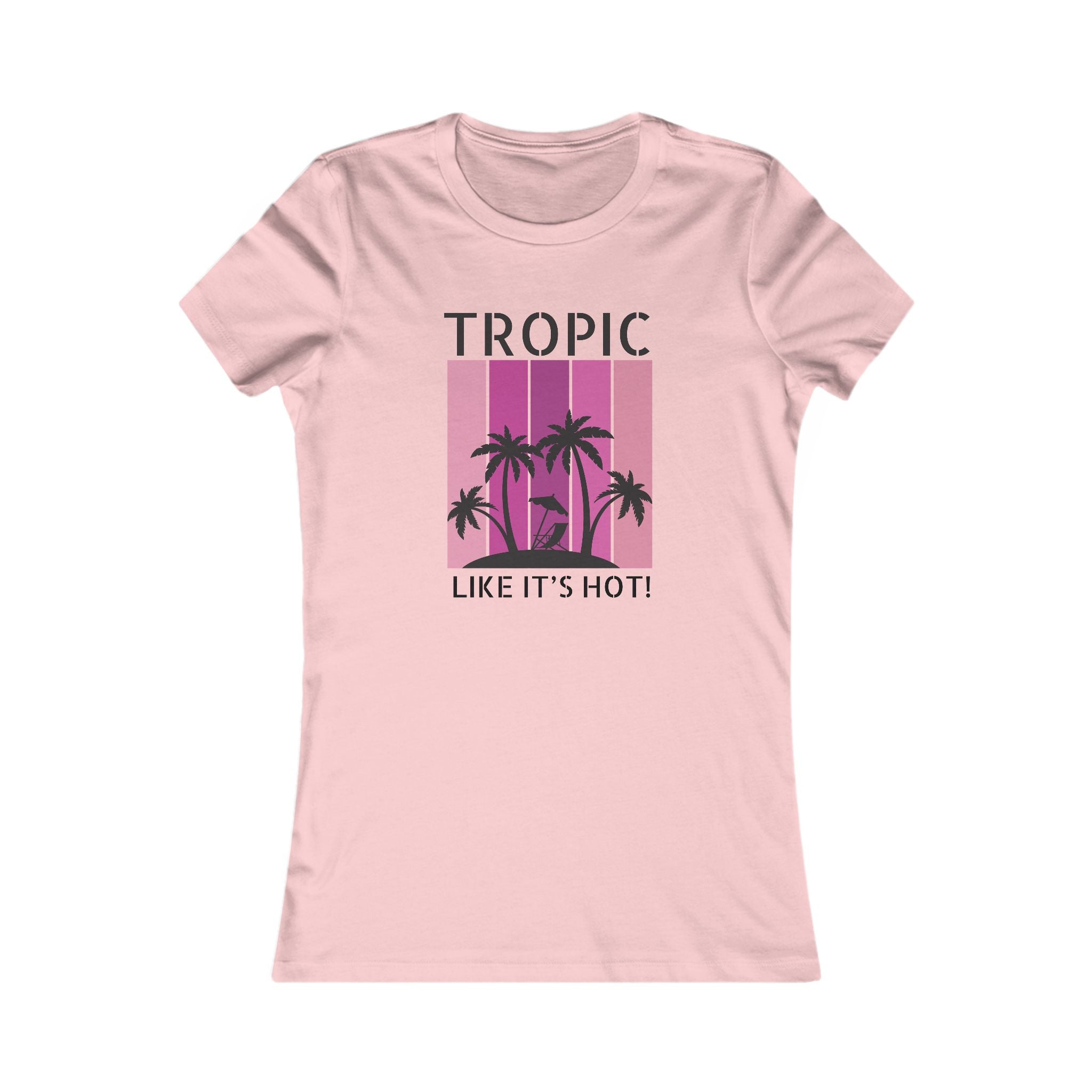 Tropic Panels Favorite Tee - Hot Summer Pink