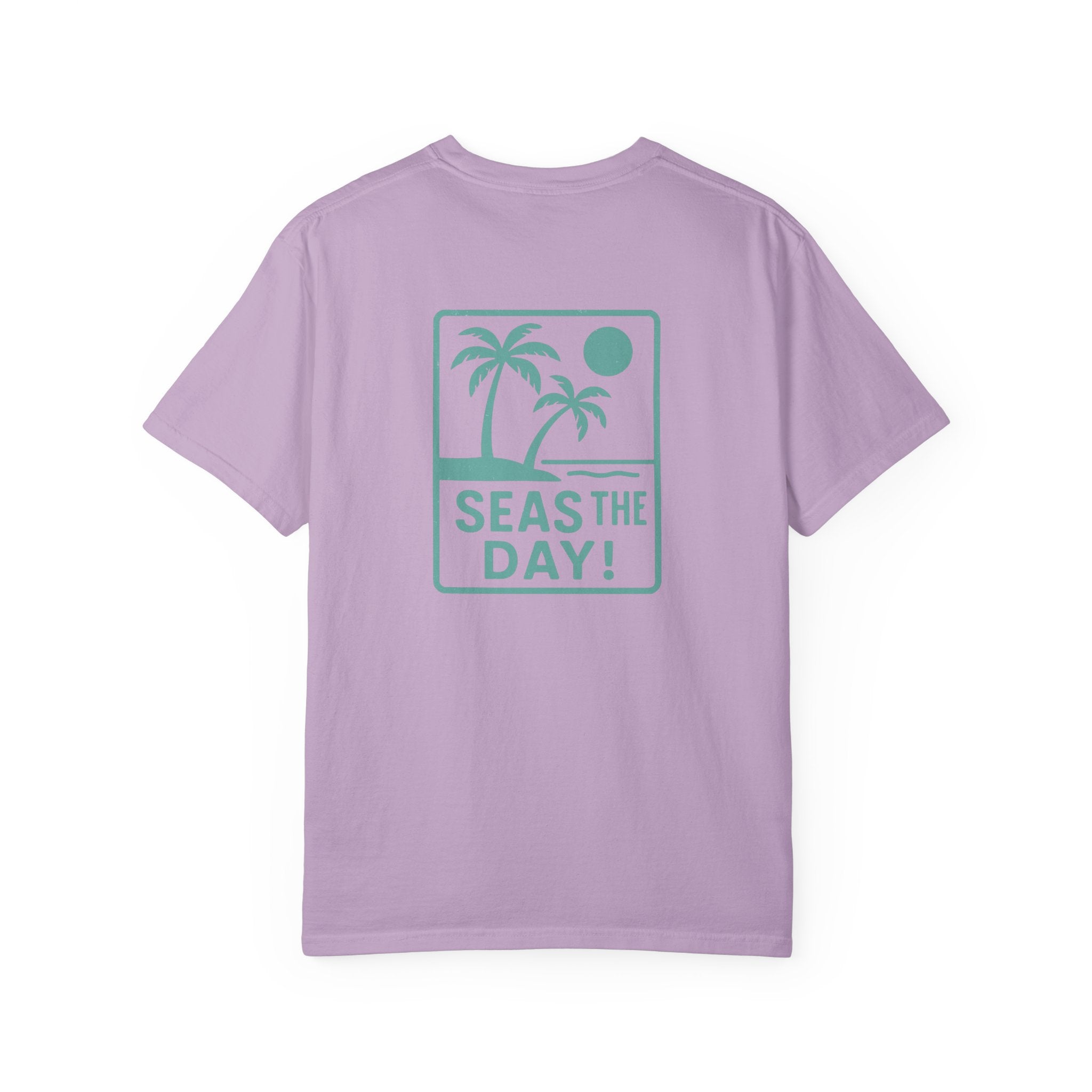 Tropic Beach 'Seas the Day' Relaxed Tee - Seafoam Green