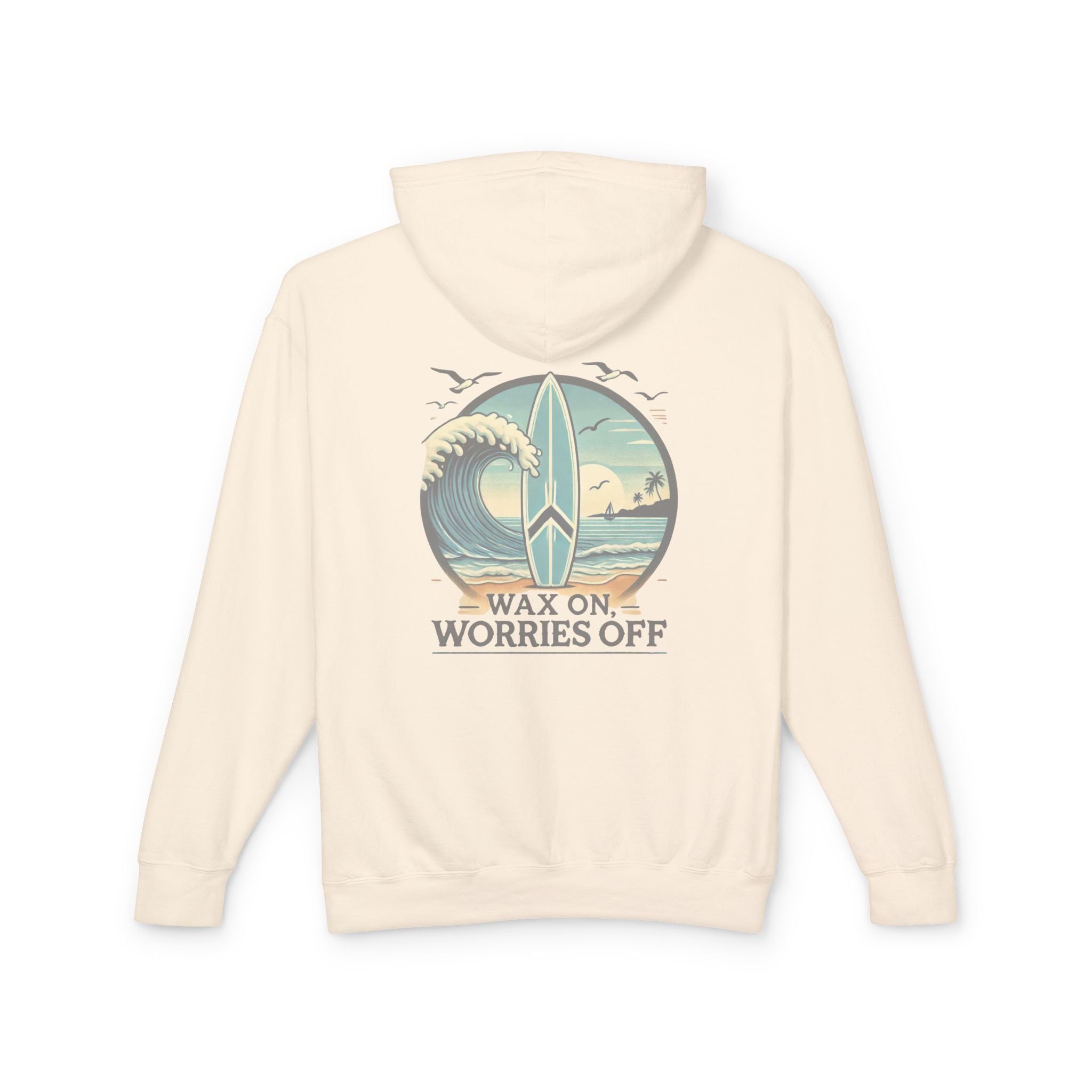 Wave Crest 'Wax On' Hoodie - Acapulco Green