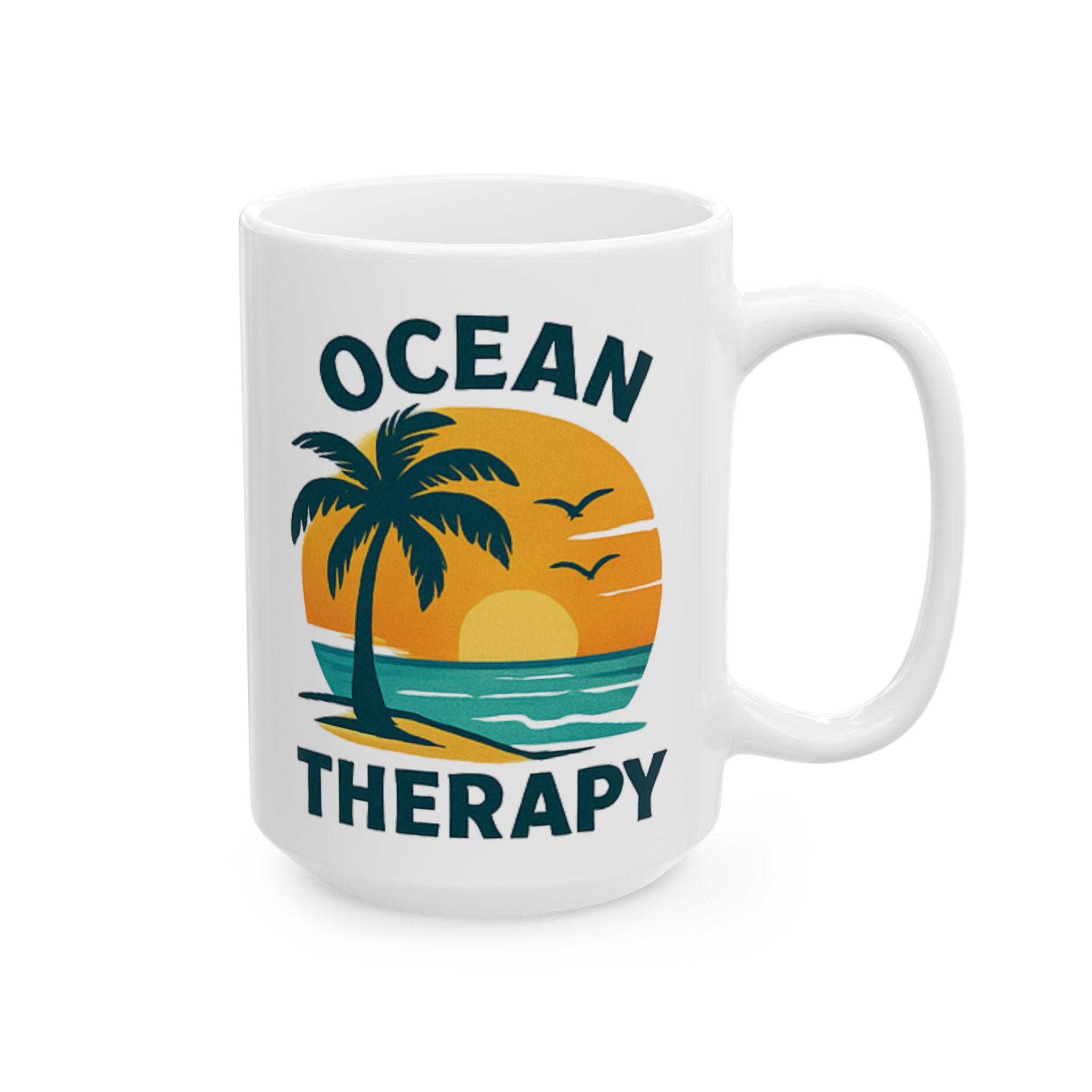 Ocean Therapy Coffee Mug - Sand & Sea