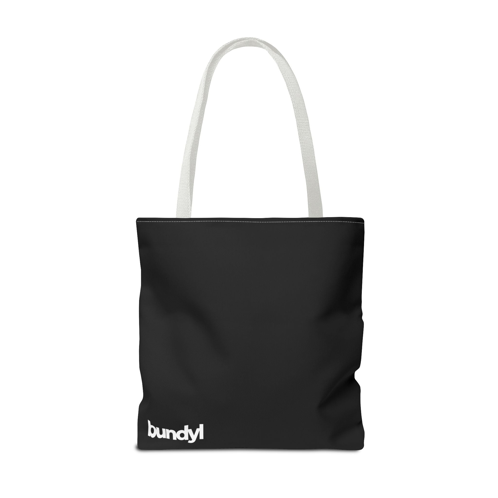 Boards Up 'Wax On' Beach Canvas Tote Bag - 18x18 in Pencil White