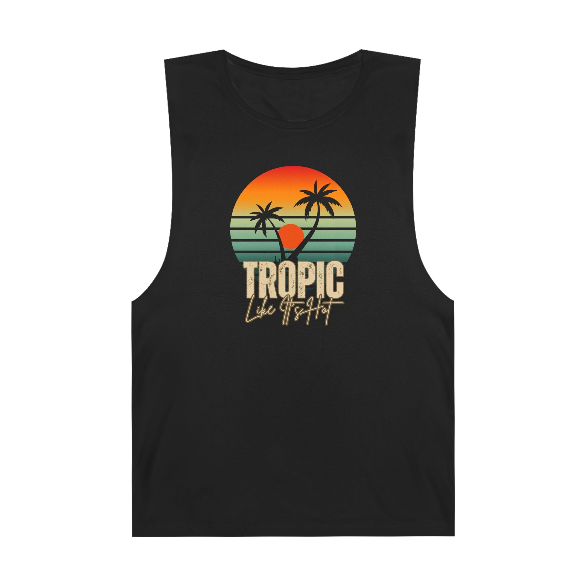 'Tropic Like It's Hot' Sunset Chill Tank