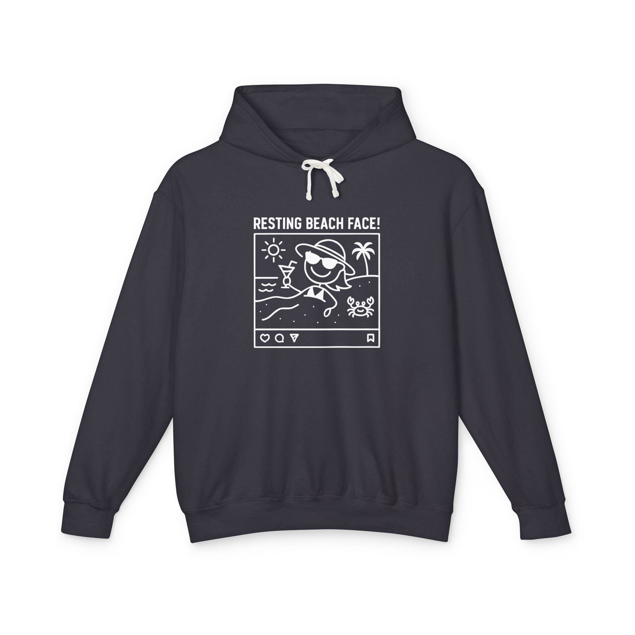 Resting Beach Face! Hoodie - Neck Deep