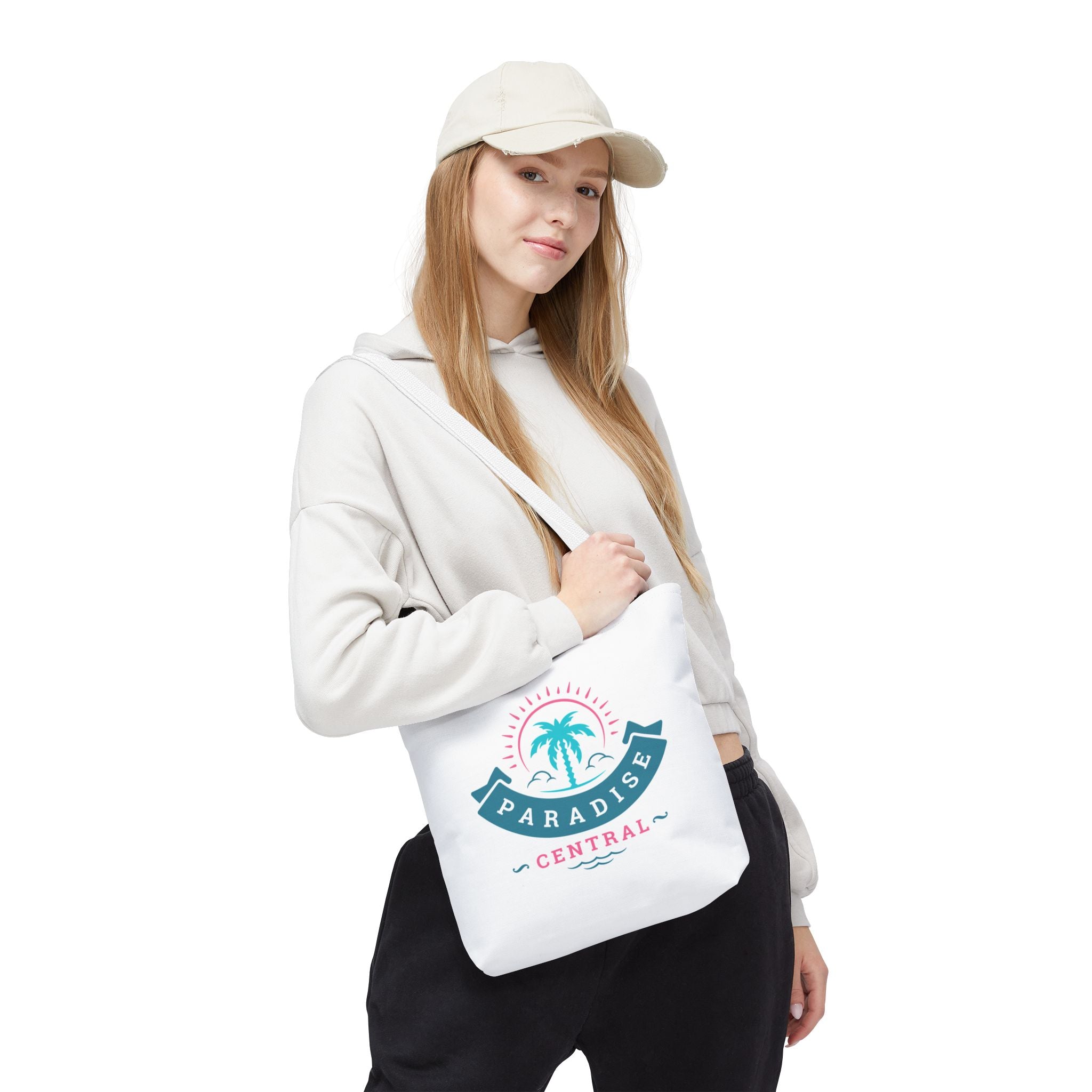 Paradise Central Everyday Canvas Tote Bag - 13x13
