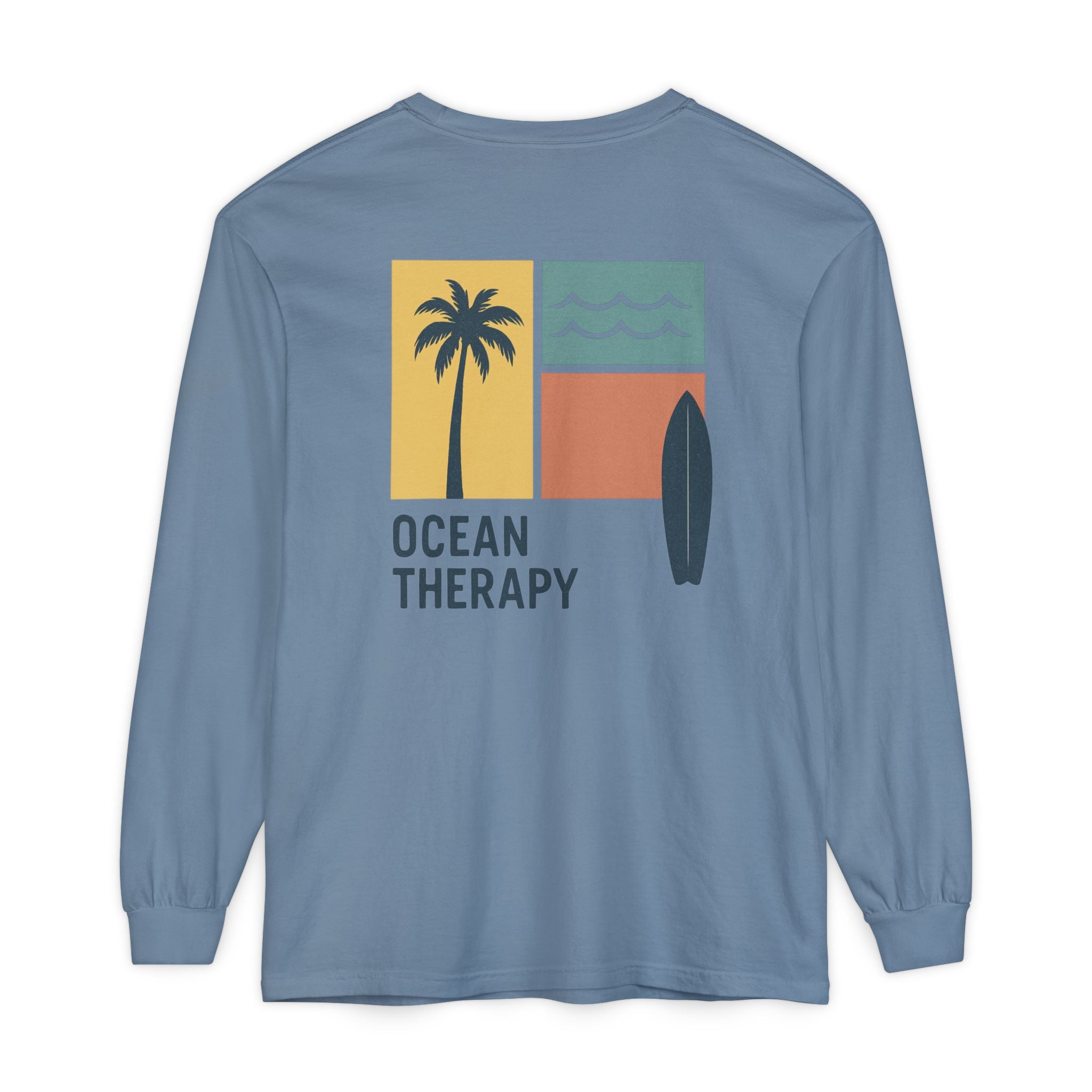 Ocean Therapy Long Sleeve Tee - Beach Block Golden Hour