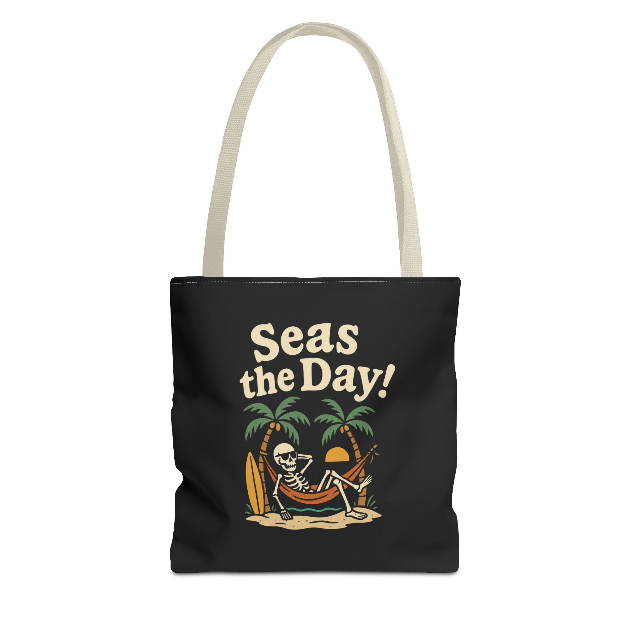 Skully 'Seas the Day' Everyday Canvas Tote - 13x13