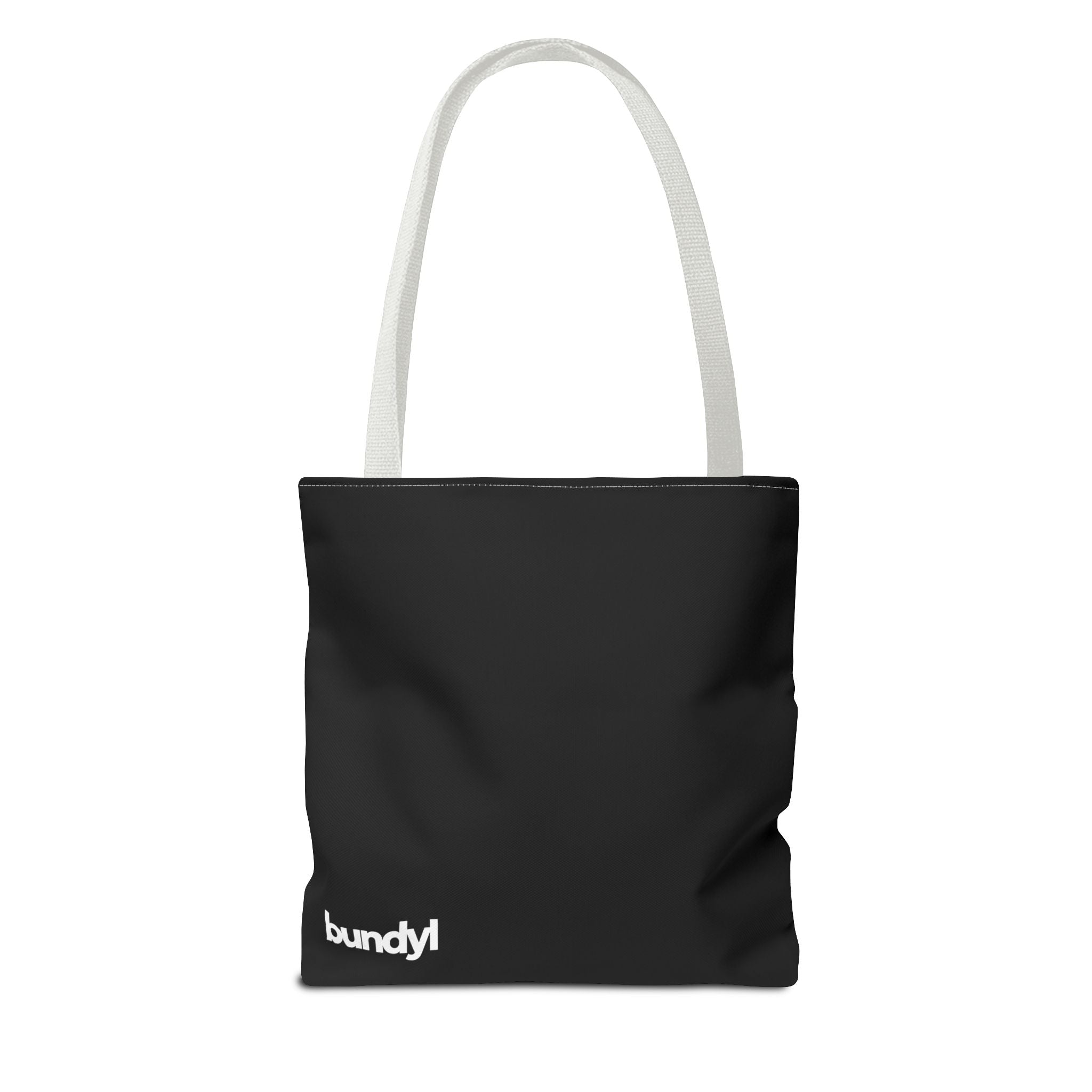Boards Up 'Wax On' Everyday Canvas Tote Bag - 13x13 in Pencil White