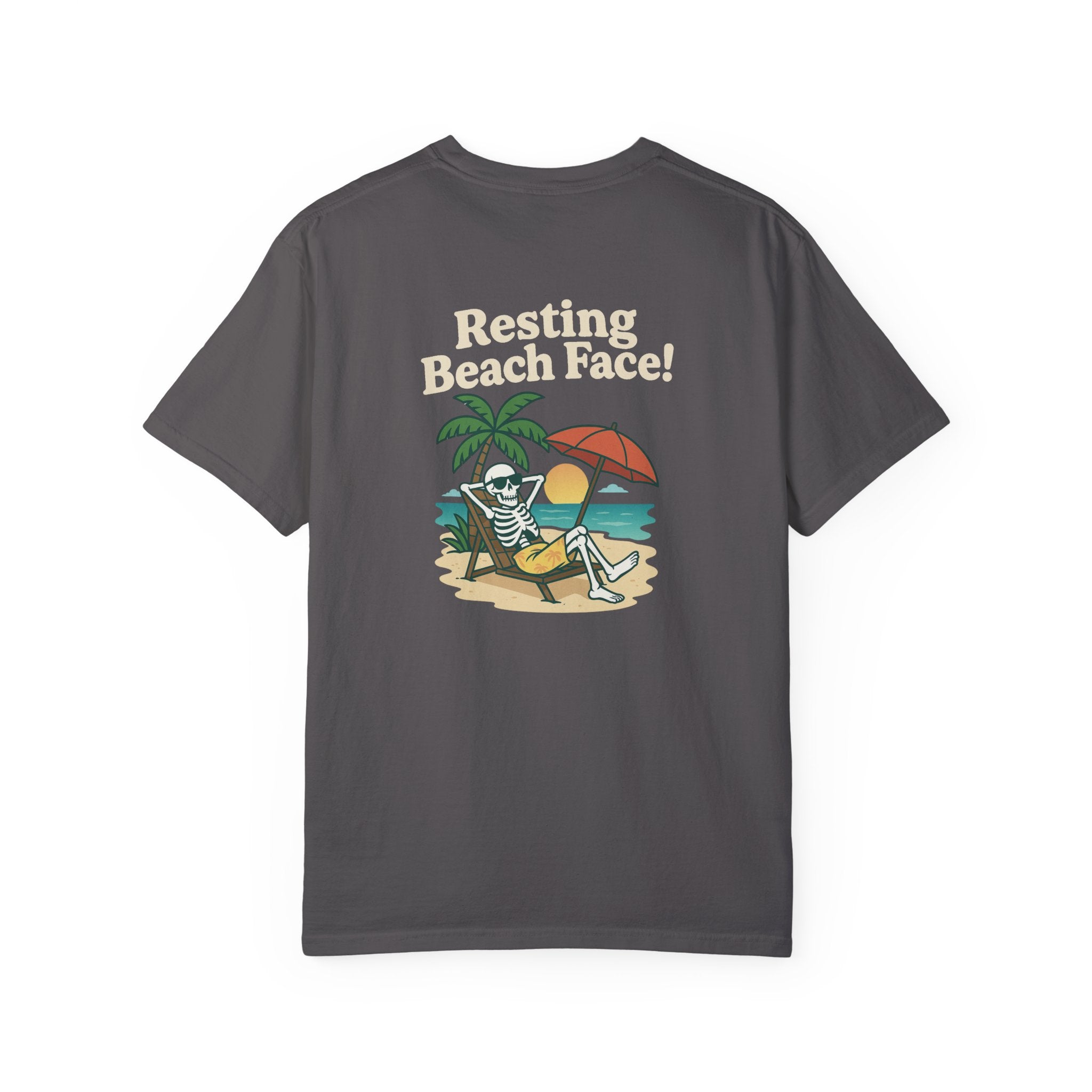 Skully 'Resting Beach Face' Relaxed Tee - Classic