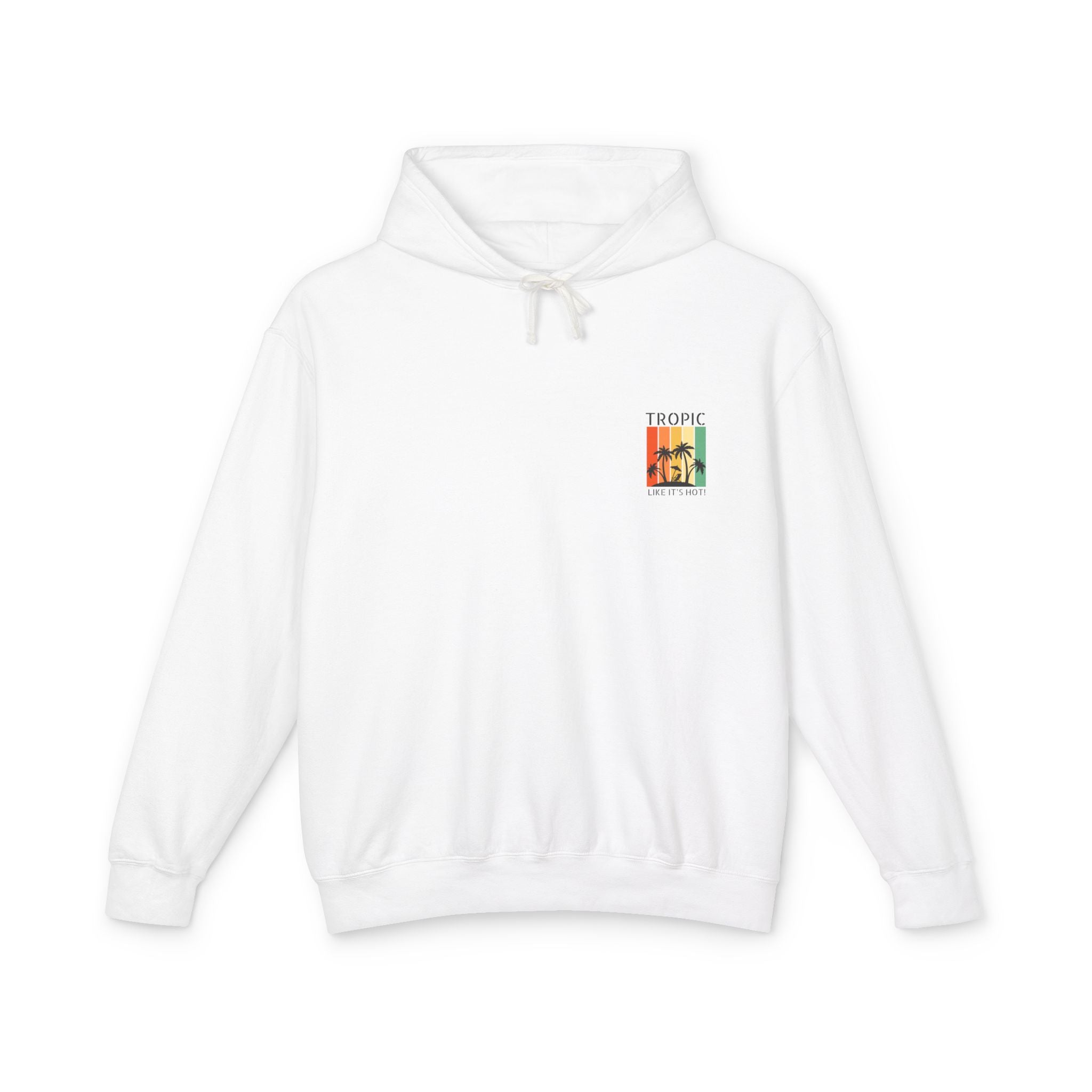 Tropic Panels Hoodie - Rainbow Sunset