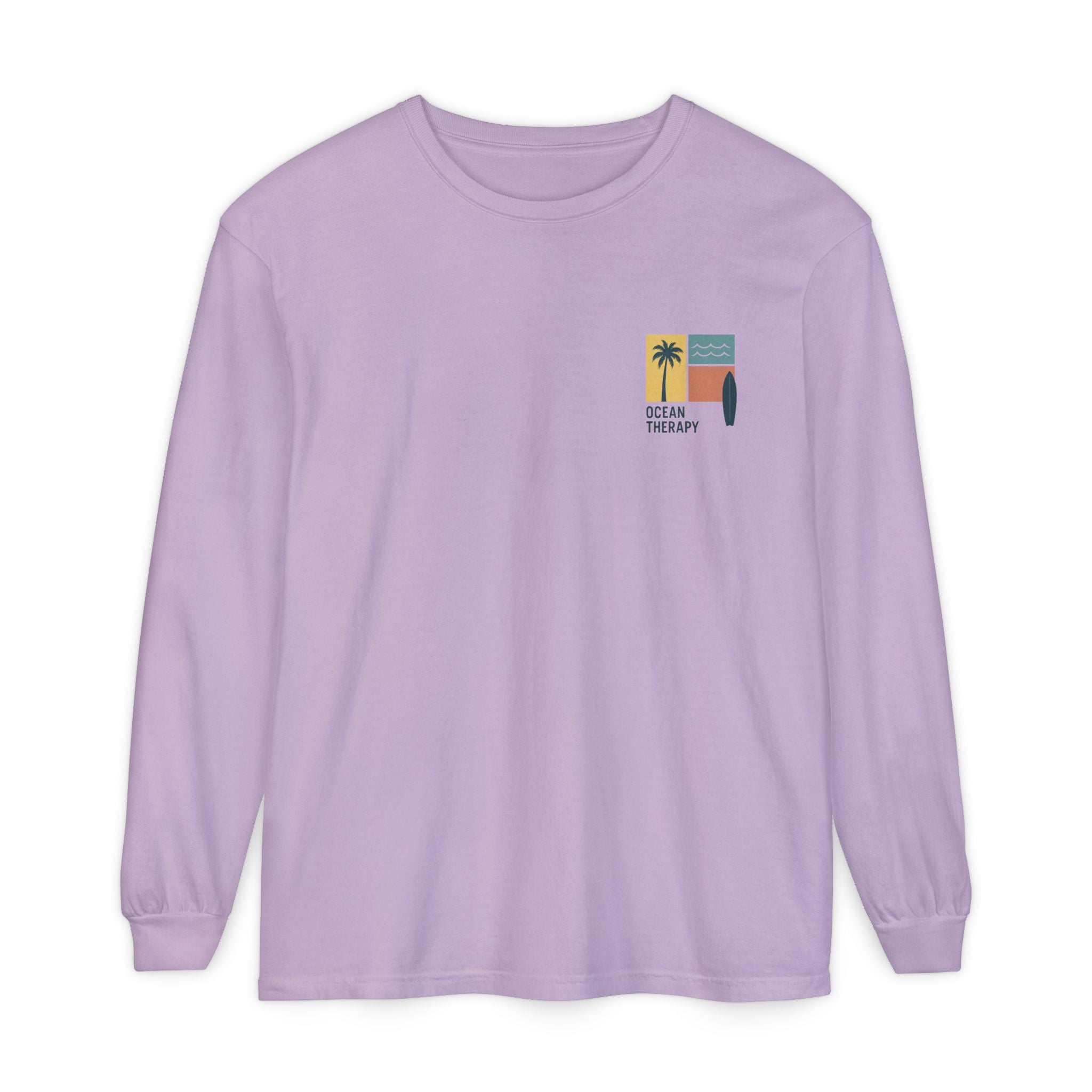 Ocean Therapy Long Sleeve Tee - Beach Block Golden Hour