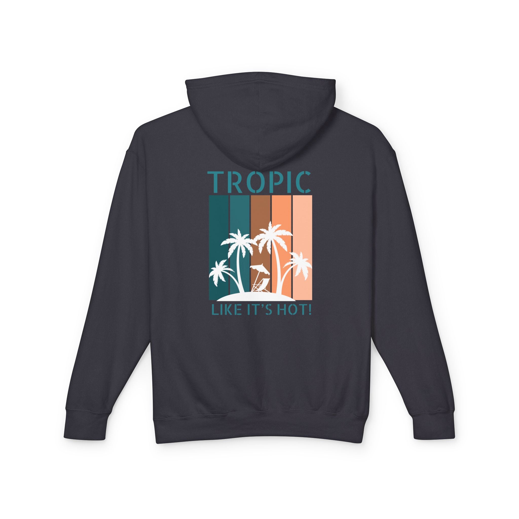Tropic Panels Hoodie - Peaches & Cream