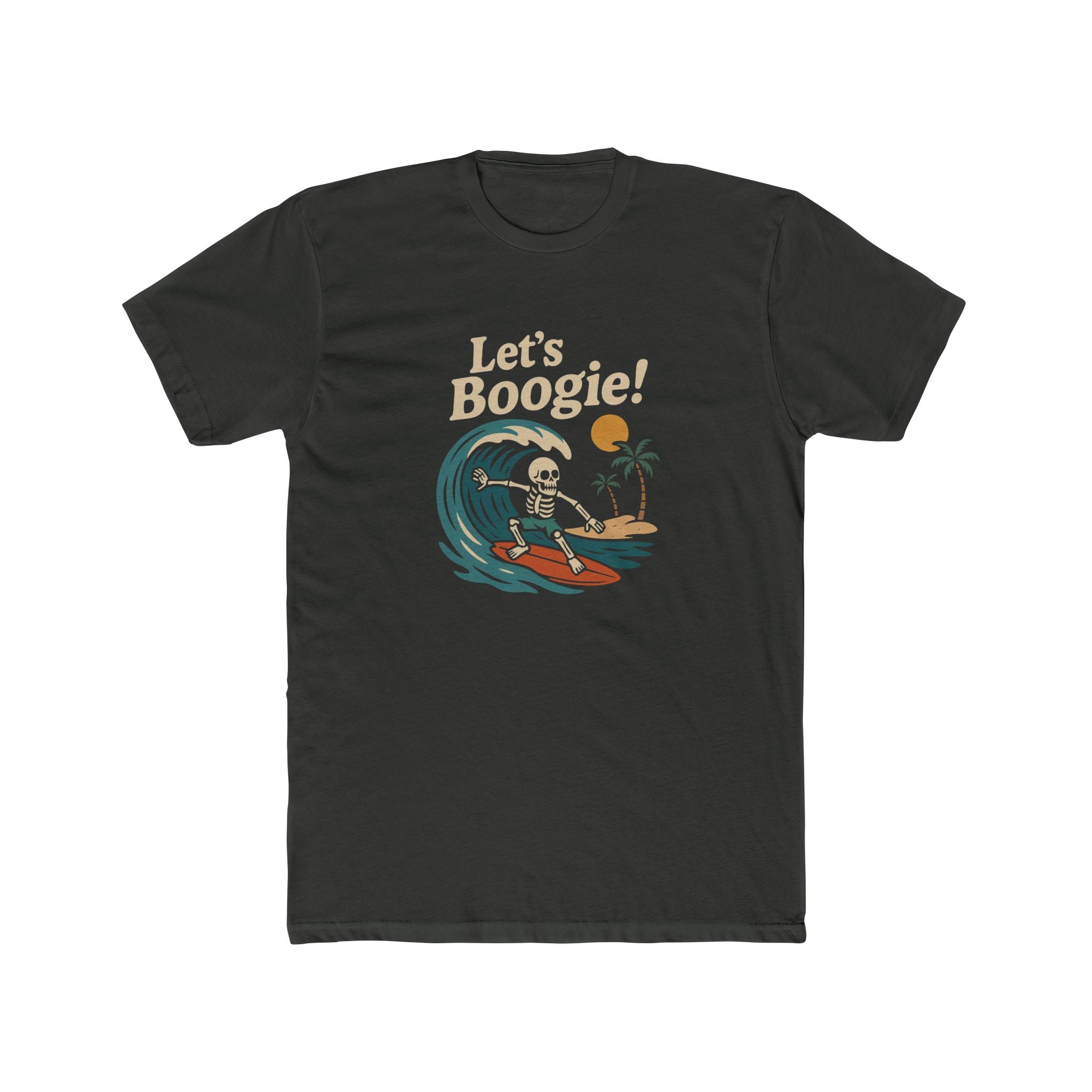 Skully 'Let's Boogie' Fitted Tee