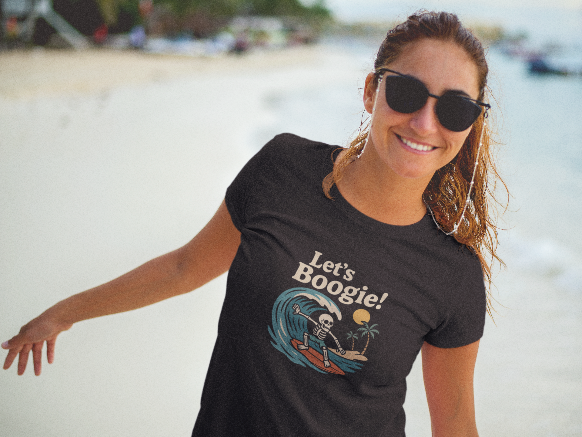 Skully 'Let's Boogie' Favorite Tee