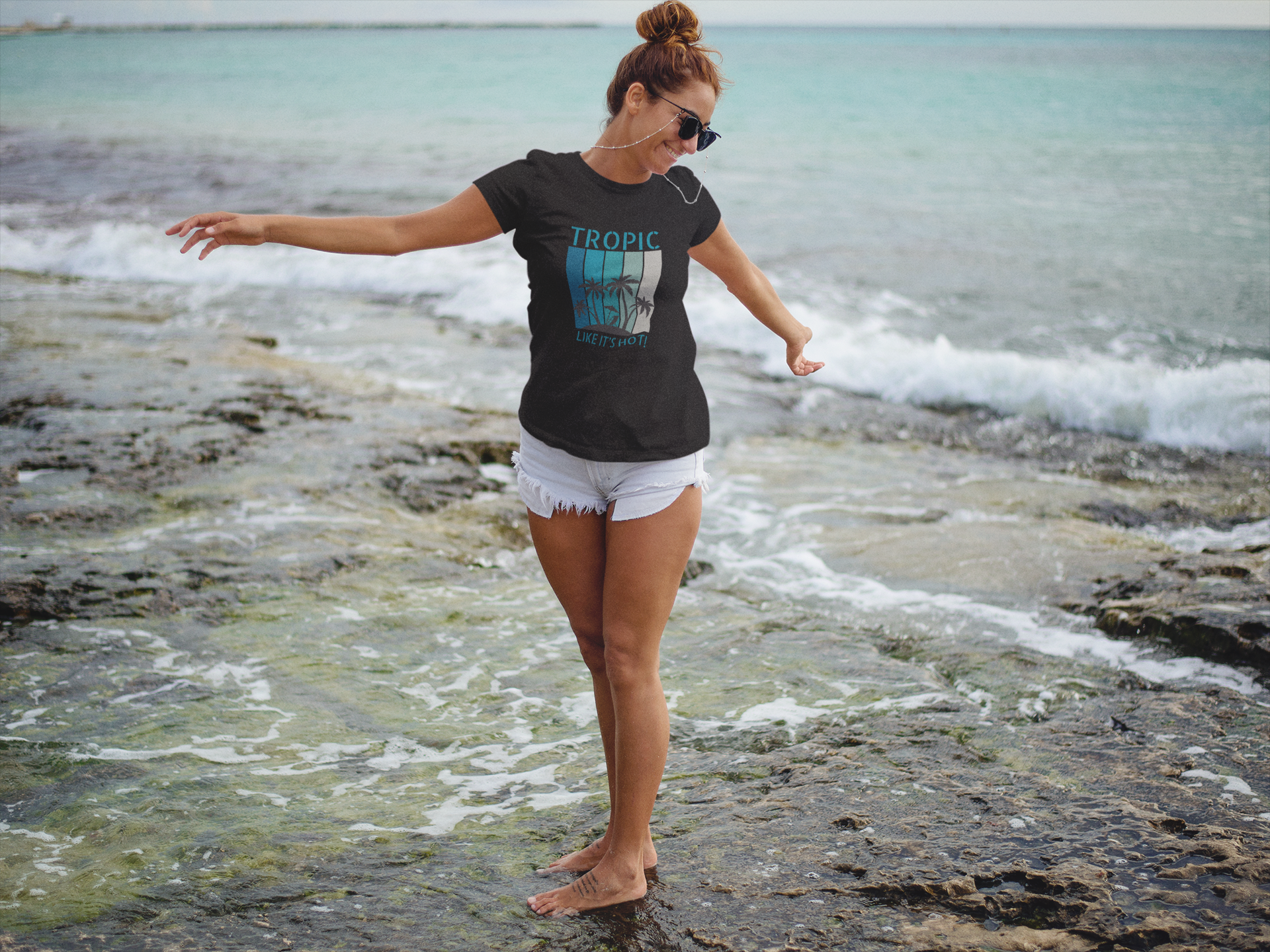 Tropic Panels Favorite Tee - Big Blue Sky